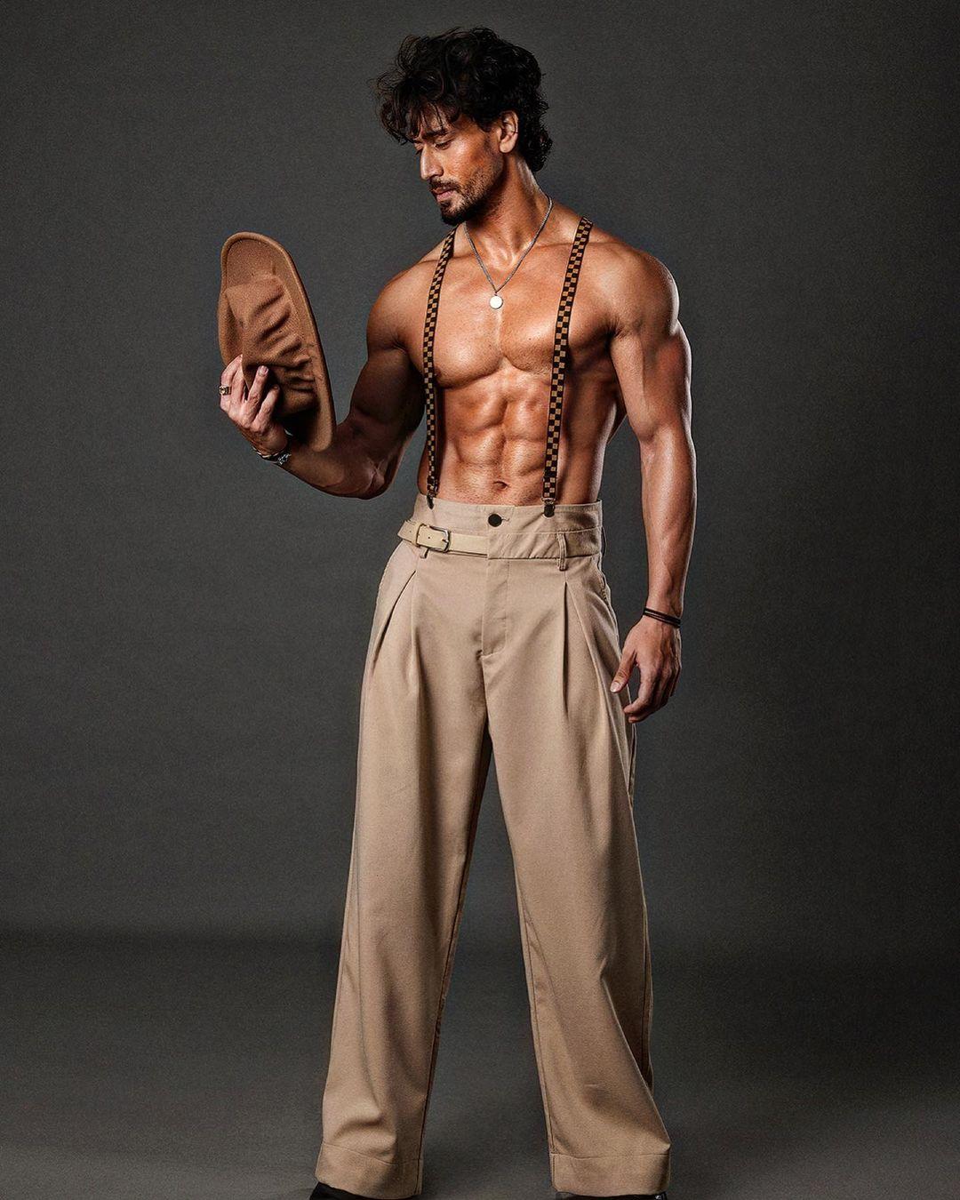 Tiger Shroff places a significant emphasis on heavy weightlifting as part of his fitness routine. 