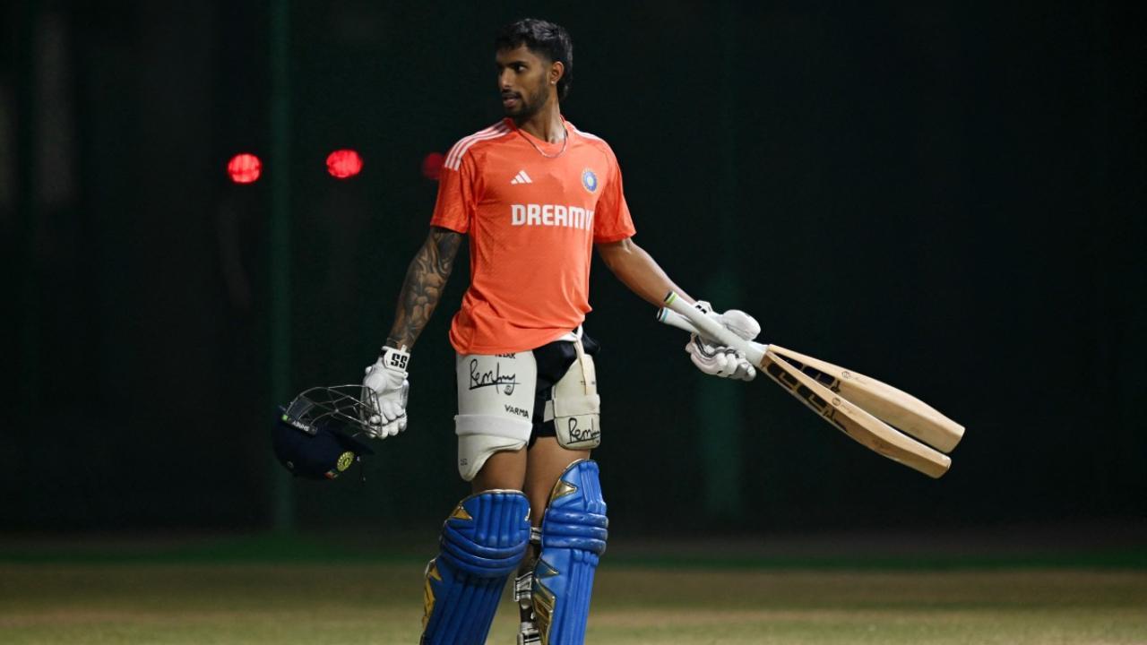 Mumbai Indians' Tilak Varma & Dewald Brevis sweat it out in nets; Watch