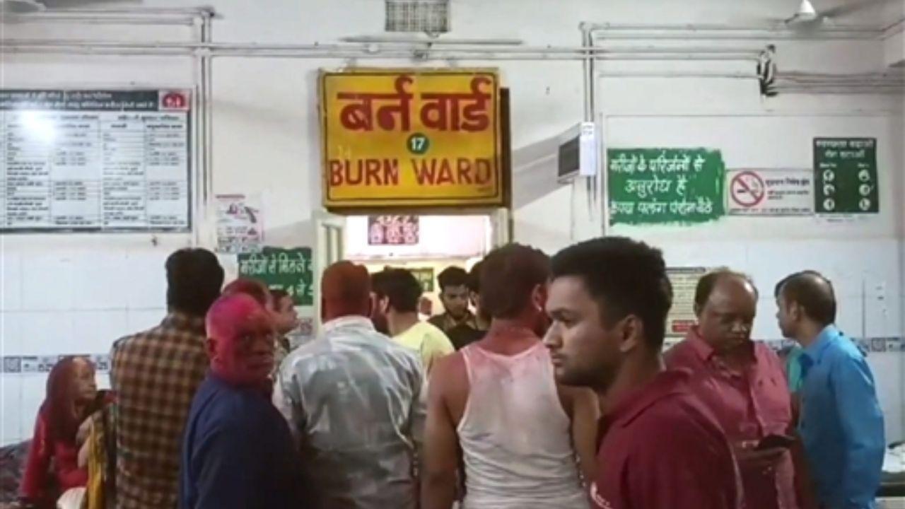 Eight injured in blaze shifted to Indore for further treatment