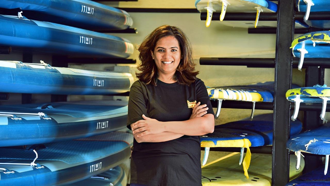 Preeti Rawat says that the surf school has taken all their savings as it is an expensive sport. The surfboards alone cost up to Rs 30,000