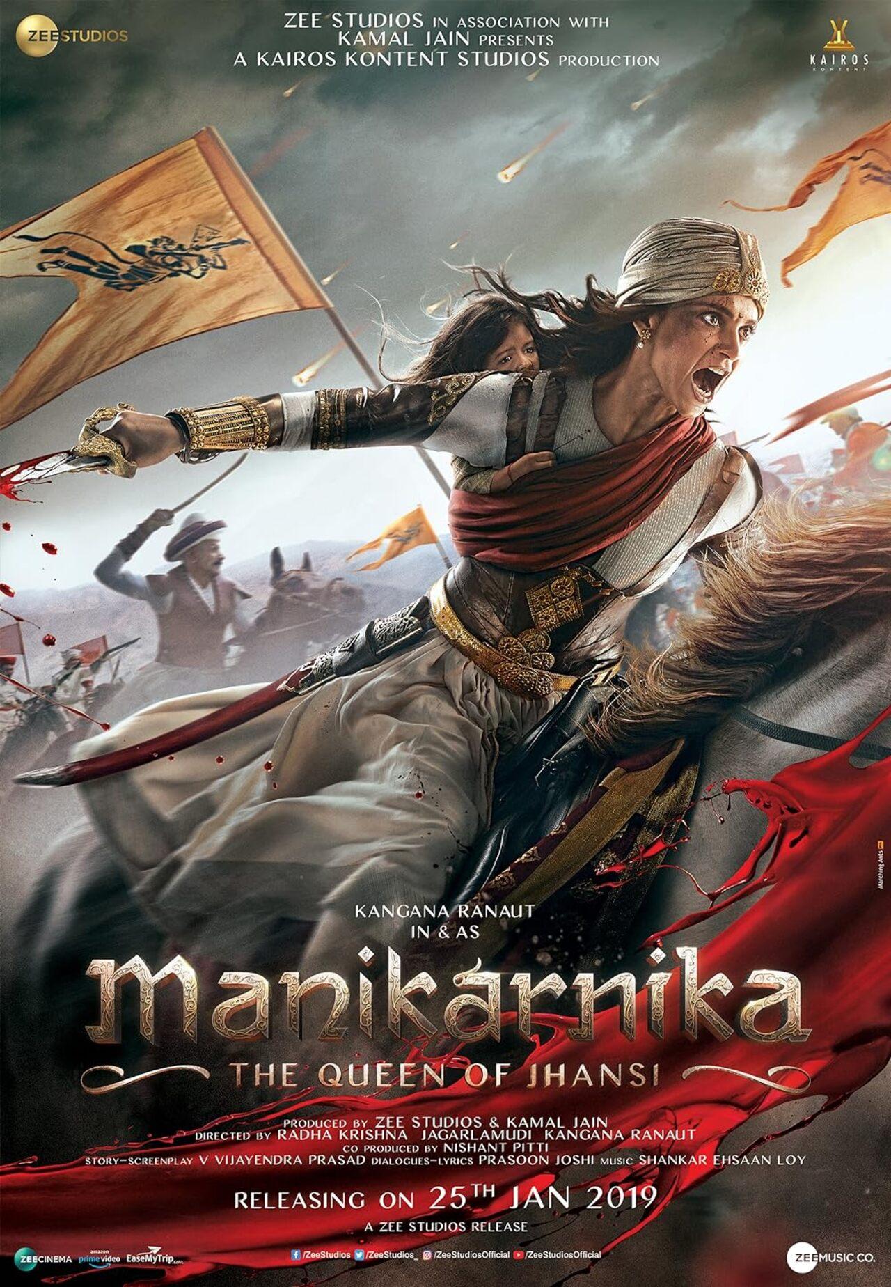 'Manikarnika-The Queen of Jhansi' starring Kangana Ranaut in the historical drama earned a lifetime collection of Rs 92.19 cr