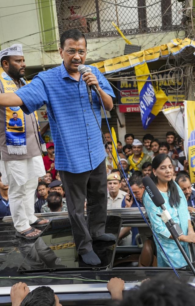 Kejriwal urged the public to vote in favour of Congress and AAP as he expressed confidence in the opposition coalition winning all seven seats in Delhi