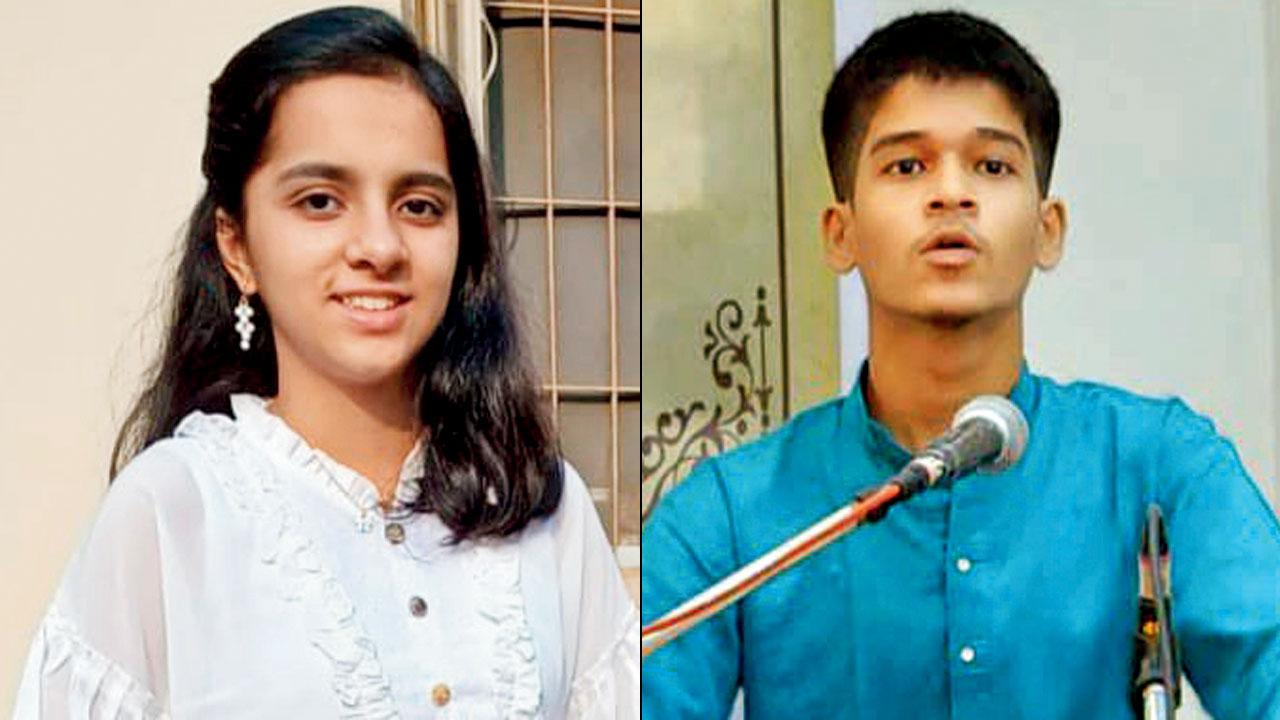 Aarya Dhavle and Prathamesh Date