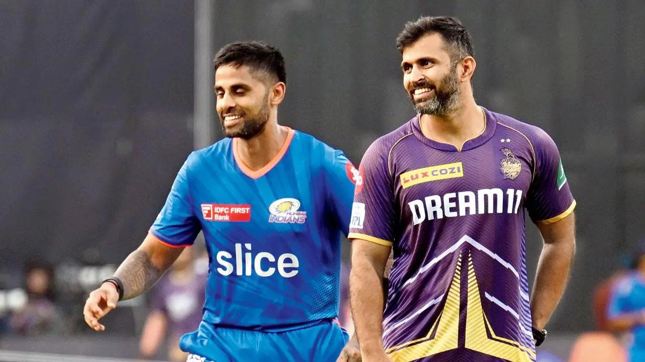 Kolkata Knight Riders has a very poor record records against Mumbai Indians in the league's history. So far in 32 fixtures, the Knights have won just nine matches whereas the Paltans have come victorious on 23 occasions