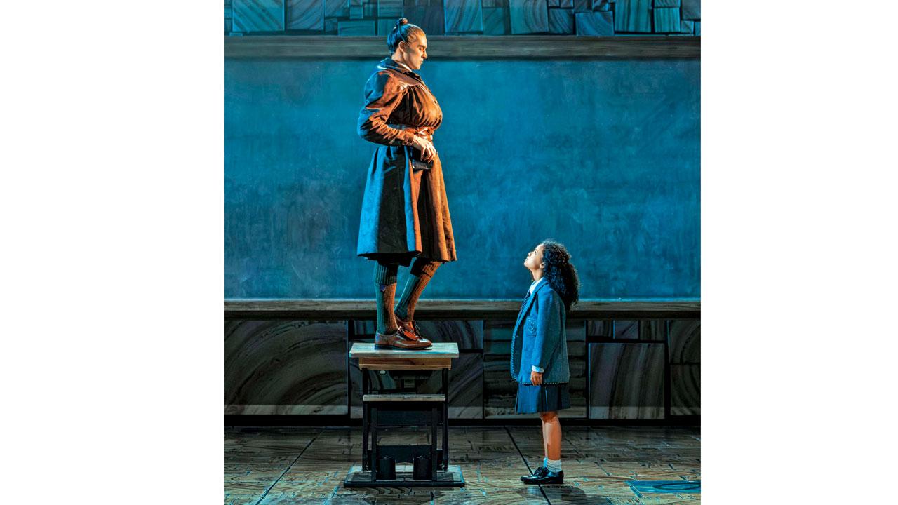 The play comes alive when villainous headmistress Miss Agatha Trunchbull encounters Matilda’s rebellious curiosity.