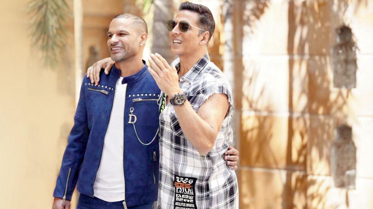 Shikhar Dhawan: Akshay Kumar and my friendship goes back five years