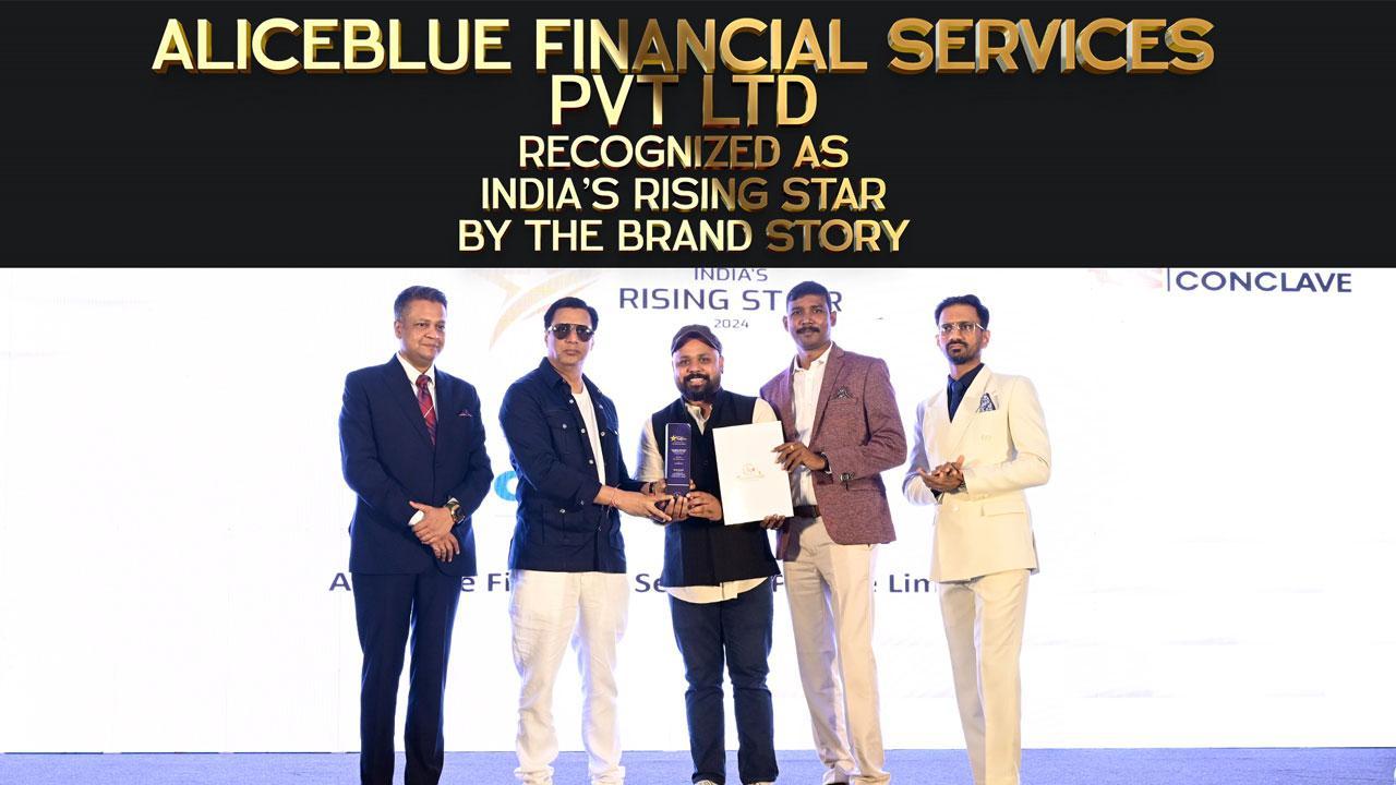 Alice Blue Financial Services Gets Recognized As India’s Rising Star By The Brand Story