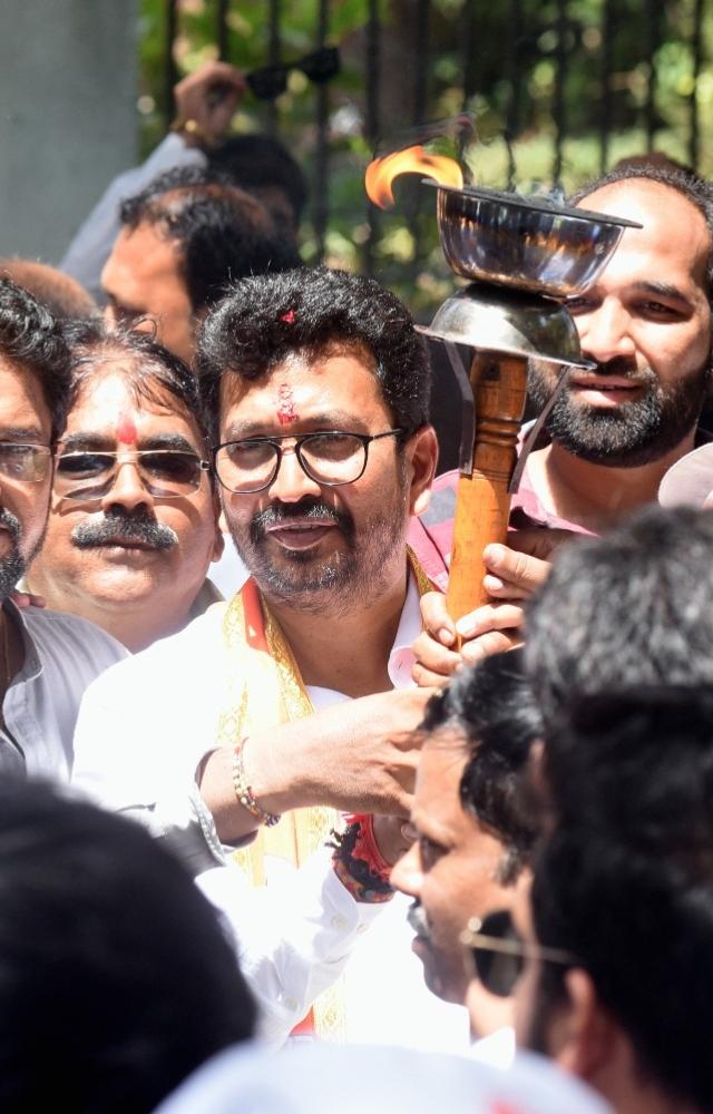 Last month, Uddhav Thackeray had announced Amol`s candidature while addressing party workers in the constituency