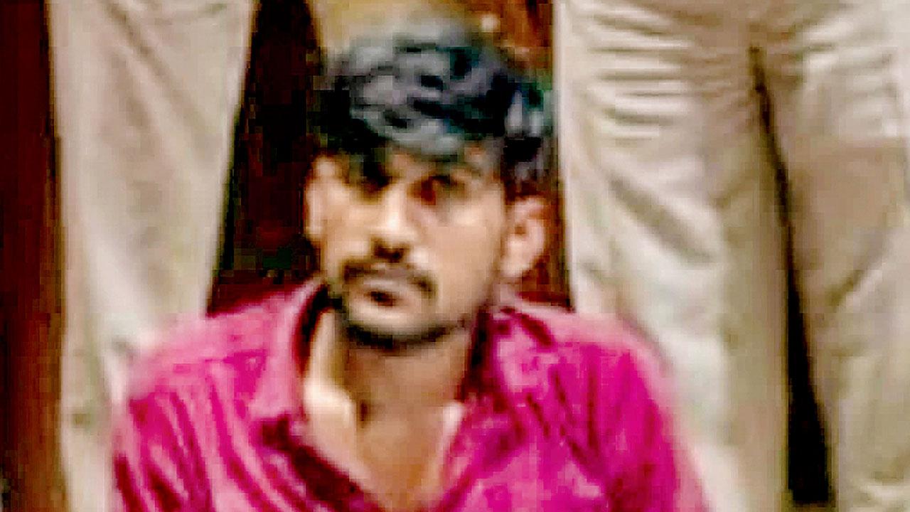Anuj Thapan had covered his face when he met shooters. File pic/PTI
