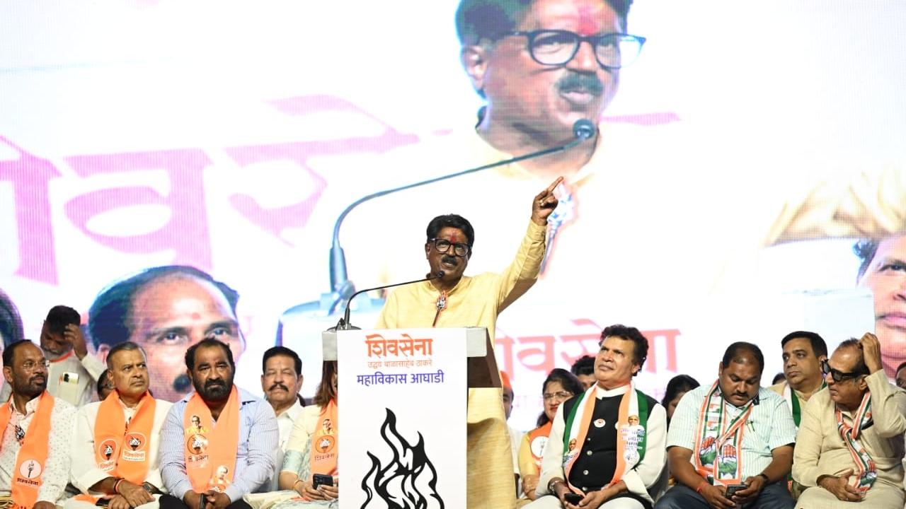 Arvind Sawant has been fielded against the CM Shinde-led Shiv Sena candidate Yamini Jadhav 