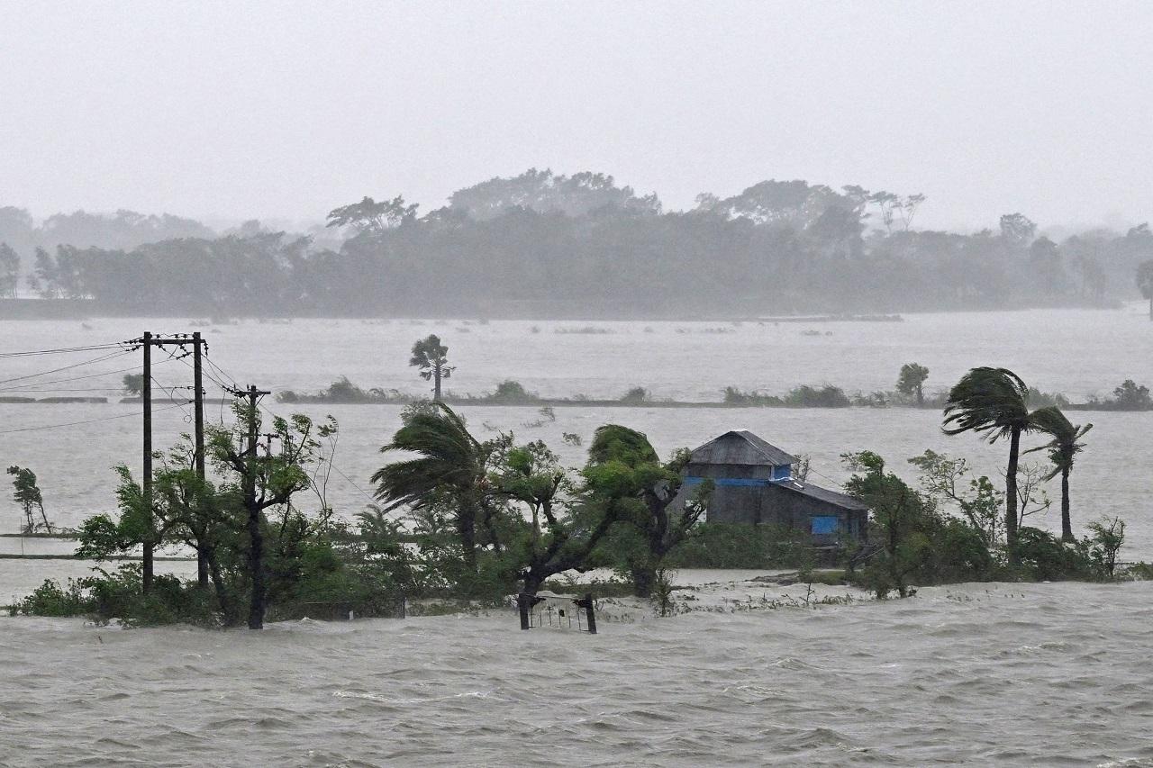 Speaking about Sheikh Hasina's visit's to cyclone-affected regions, he said, 