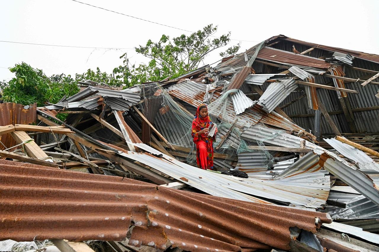 Moreover, 150,457 houses were damaged during the storm. Among these, 35,483 houses were fully damaged in 107 unions and 914 municipalities of Bangladesh, according to state minister. He spoke about the damage caused by cyclonic storm Remal during the press briefing held at the Secretariat on Monday