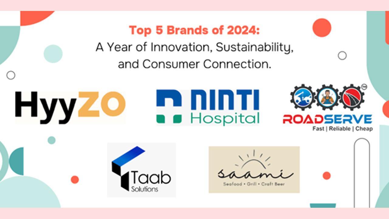 Top 5 Brands of 2024: A Year of Innovation, Sustainability, and Consumer Connection.