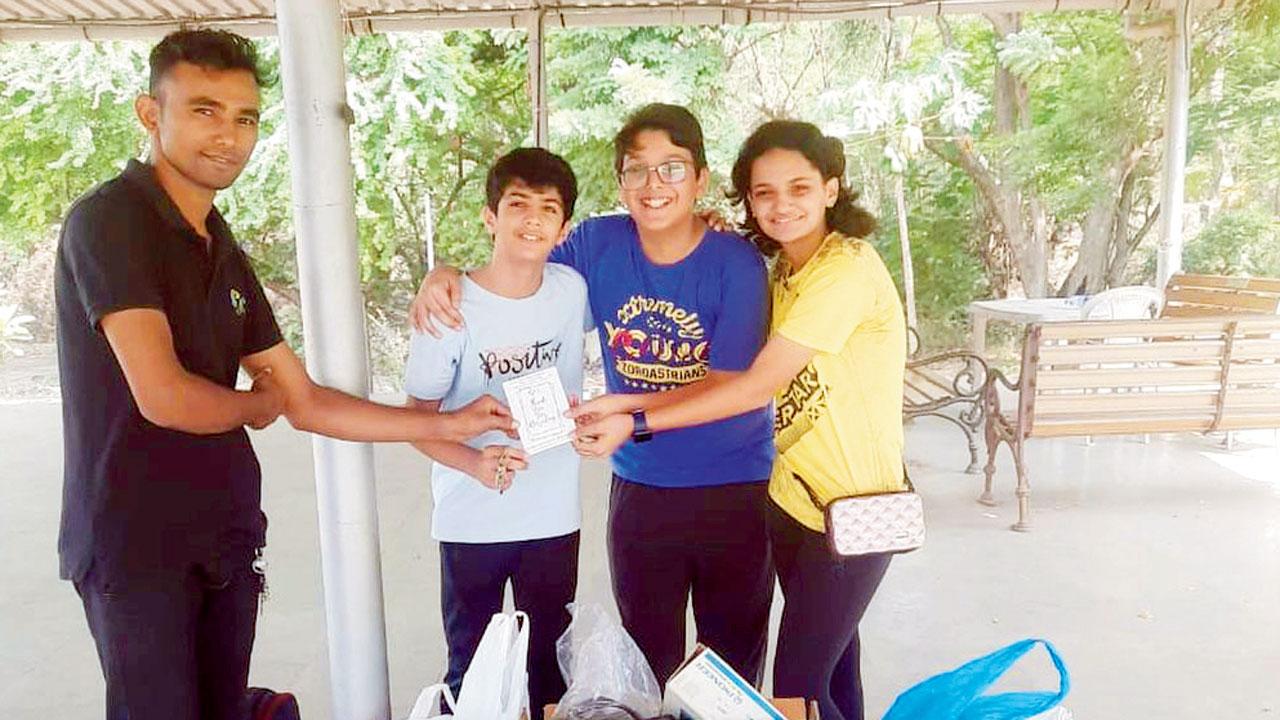 Volunteers at a previous e-waste collection drive. PIC COURTESY/INSTAGRAM