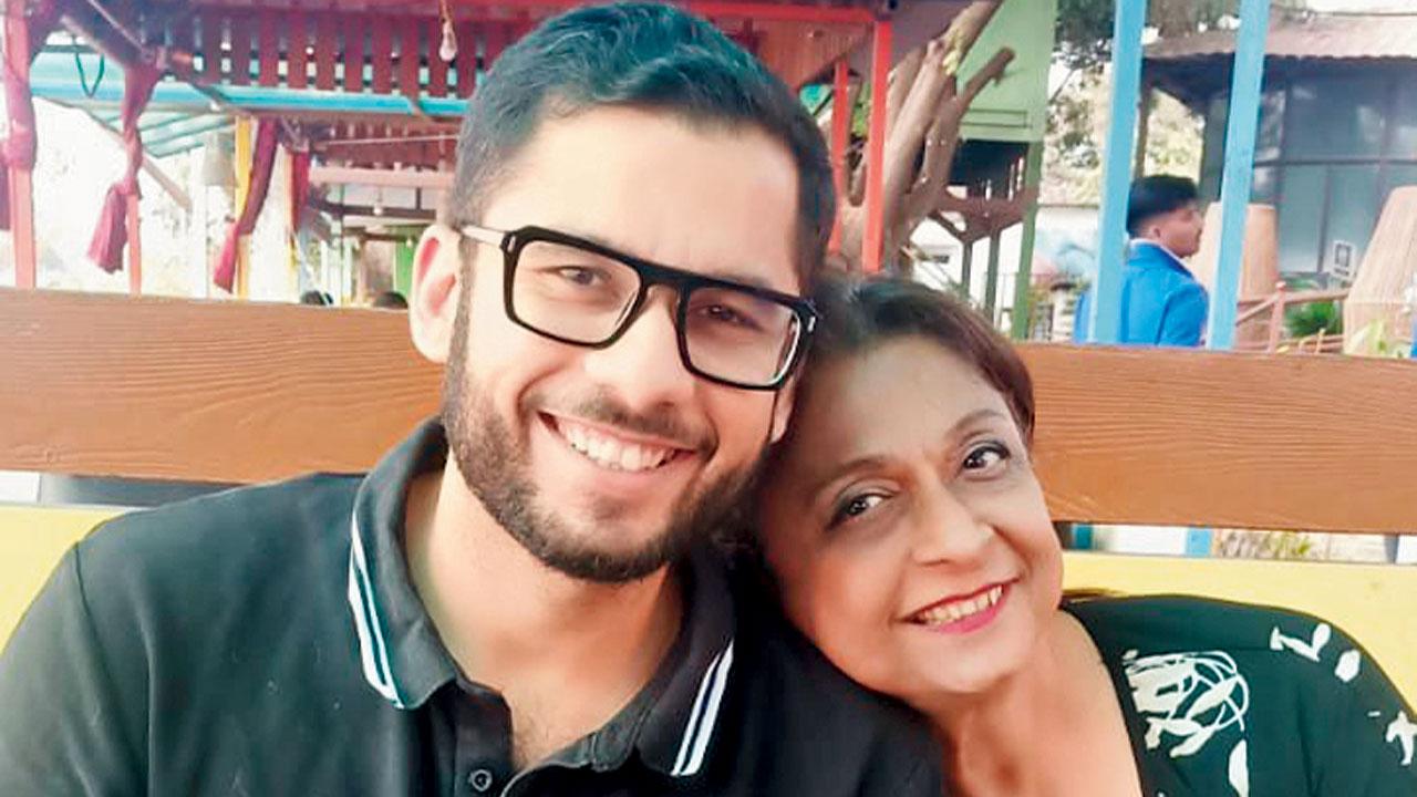 Salma Prabhu, a clinical psychologisy and author, with Anmol
