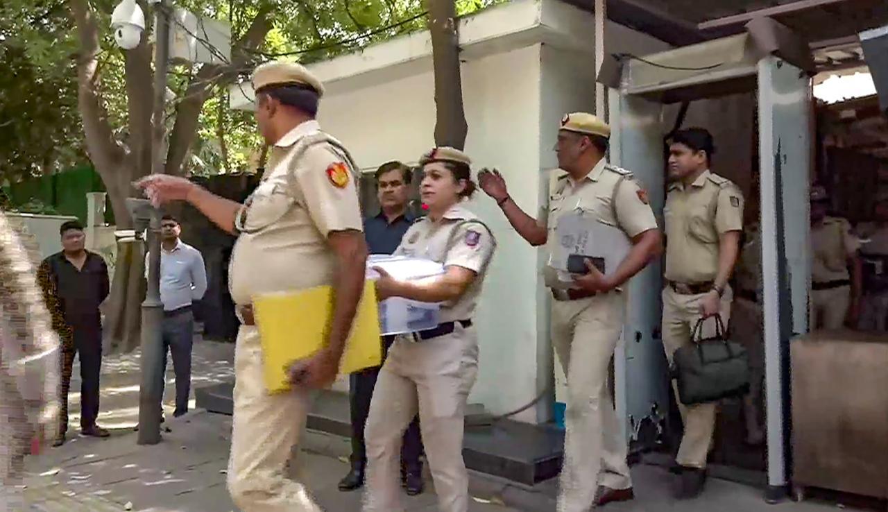 Earlier on Monday, the Delhi Police took Bibhav Kumar to the drawing room of Kejriwal's residence on Monday where Kumar had allegedly assaulted Maliwal, to find out the sequence of events that took place on the morning of May 13.