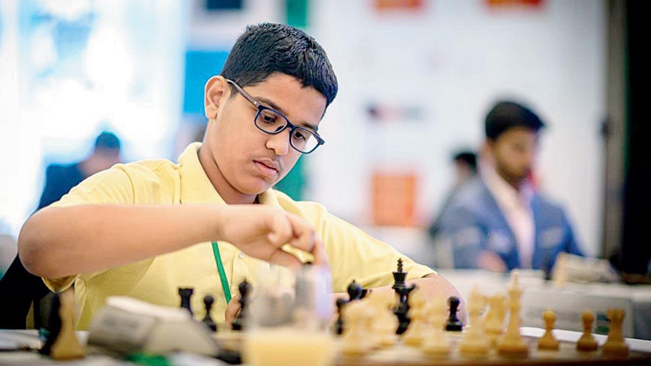 Borivli lad Aansh flies high in world of chess