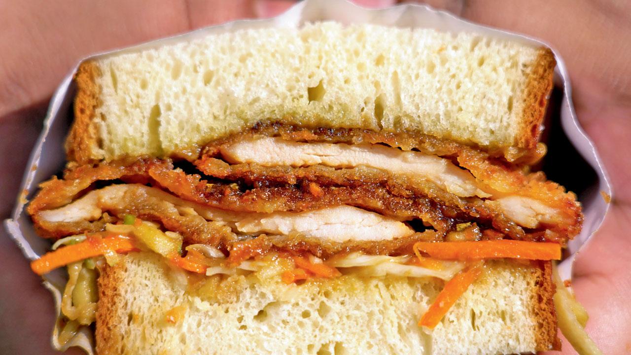The sando is ready. Pics/ADITI HARALKAR
