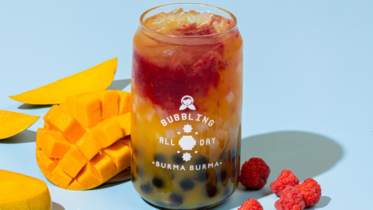 Sip on bubble teas this summer After the launch of its newest outlet in Goregaon and recent Burmese New Year menu, Burma Burma has launched an all-new Bubble Tea menu with 14 different varieties to beat the summer heat. Diners can choose from a delicious Korean Banana Bubble Tea, Lotus Biscoff Bubble Tea or the fruity Citrus Hibiscus Bubble Tea. While there are 10 original bubble teas, there are four vegan options to choose from. If you love some classic flavours, you can try Nutella, Original, Brown Sugar, Wildberry, Yuzu Lemonade, Taro Latte, Berry Matcha, Thai Tea, Jasmine Cheese Foam and Mango Raspberry too.
Price: Rs 380 plus taxes and additional toppings for Rs 50 plus taxes each Burma Burma Bubble Tea Menu is available on Swiggy, Zomato & at Burma Burma, for dine-in or takeaway Dine-in/Takeaway: Weekdays: 12 pm- 3 pm and 6:30 pm - 10:30 pm and weekends: 12 pm - 3:30 pm and 6:30 pm - 10:30 pm