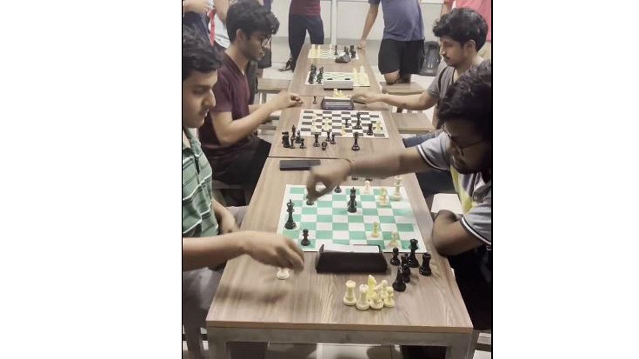 A previous chess tournament hosted by the club