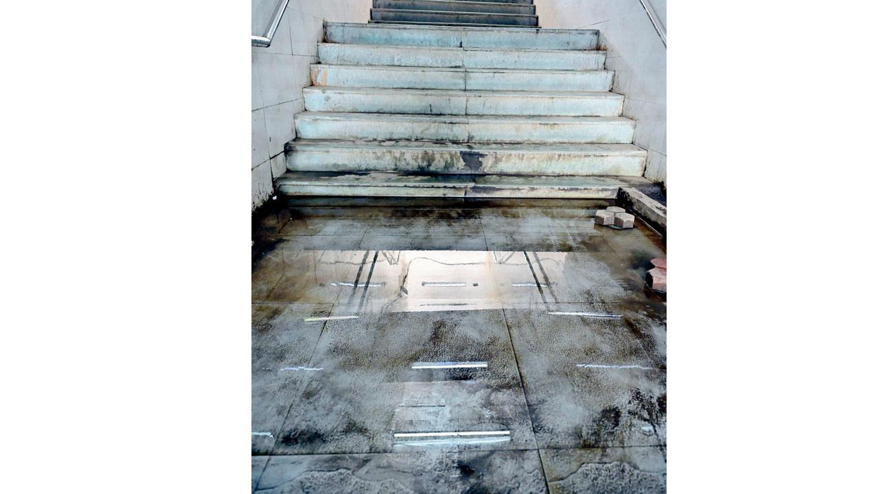Pedestrians fear the situation will worsen during the monsoon