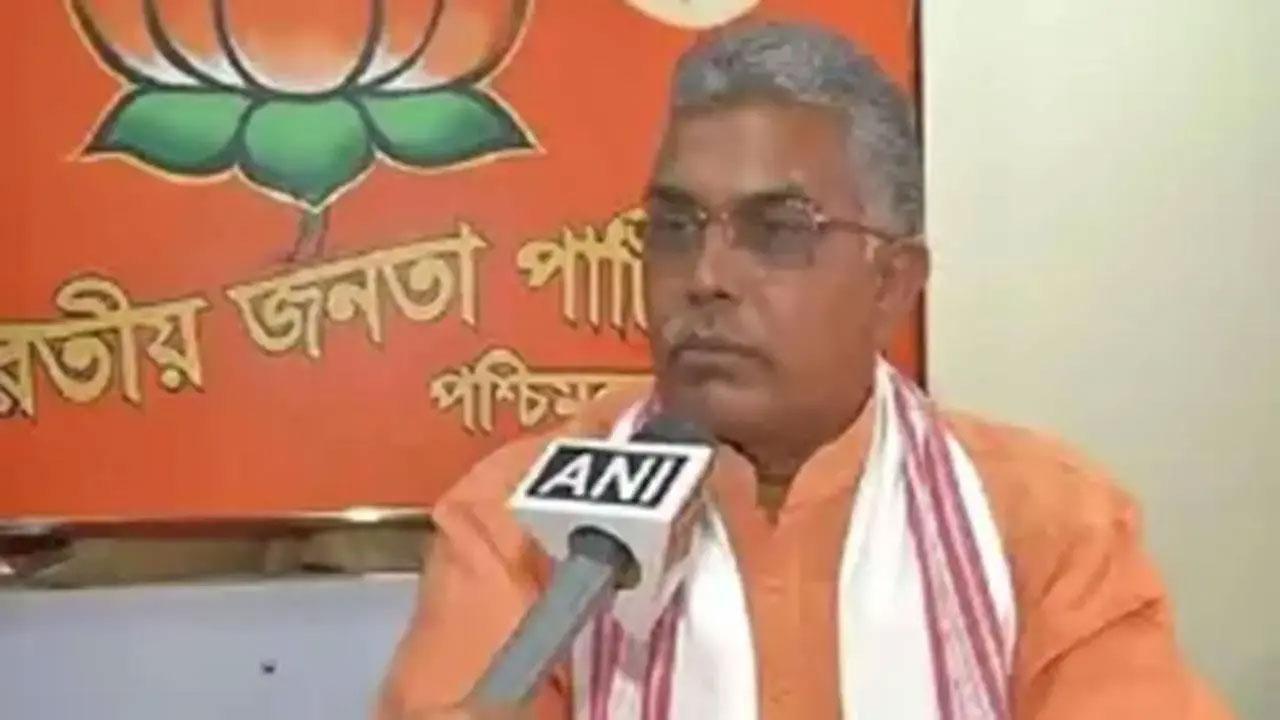 Lok Sabha elections 2024: Not a single person is happy in Bengal but they have faith in PM Modi, says BJP's Dilip Ghosh