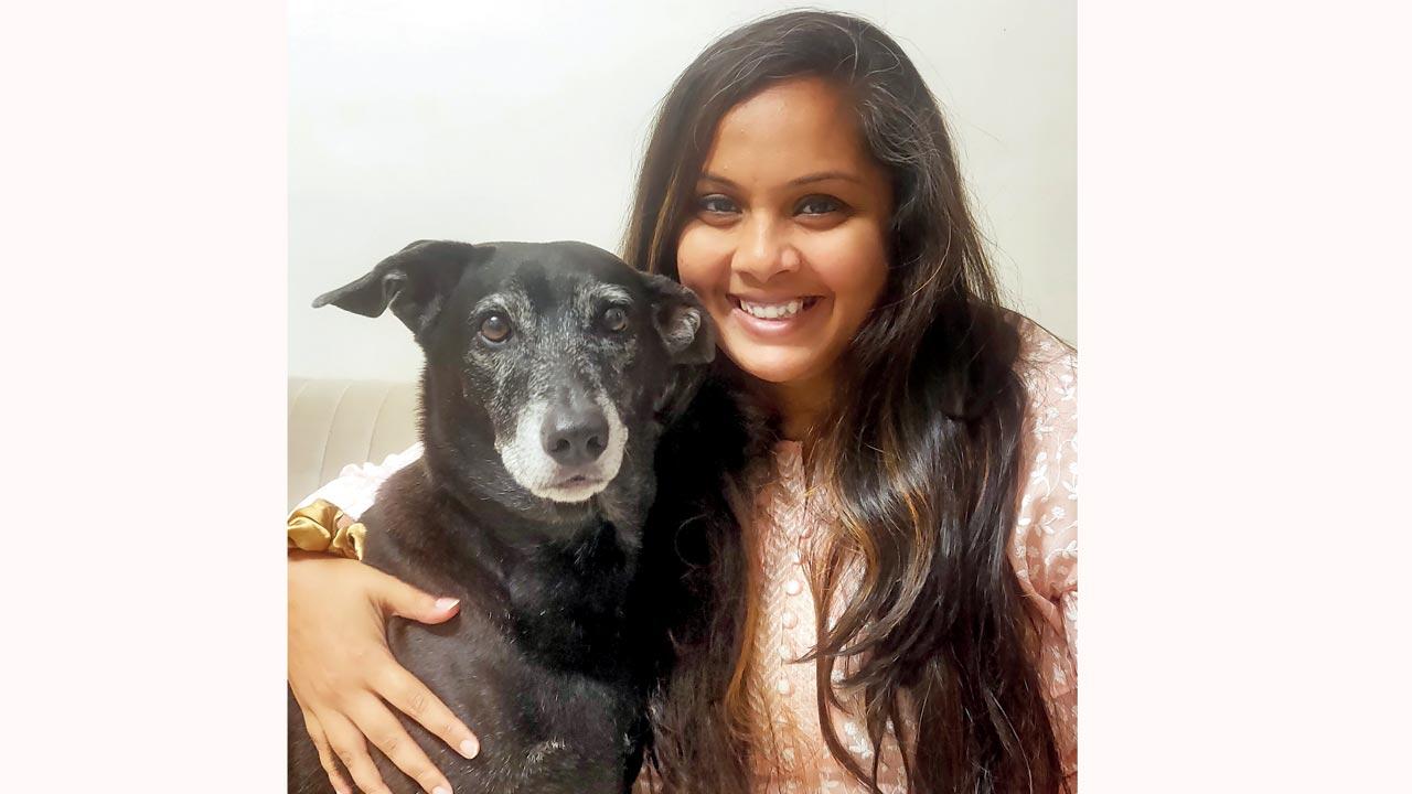 Former advertising professional Shweta Mallapur sought out a mental health professional when she realised her anxiety was making Bruno reactive