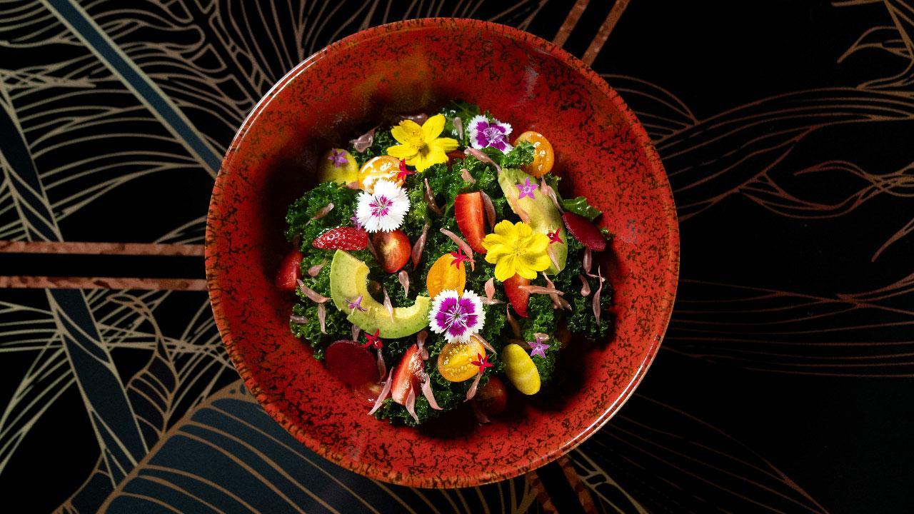 Mumbai chefs are using different kinds of flowers beyond the classic rose, not only in their desserts but also savoury dishes and drinks. Photo Courtesy: Special Arrangement