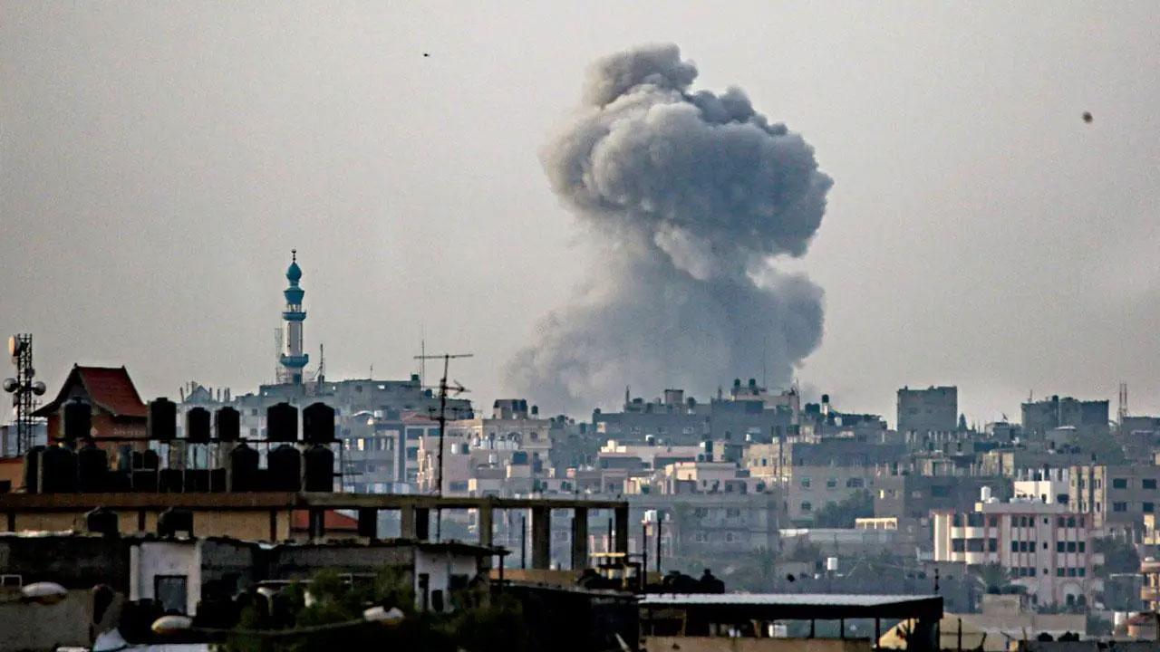 Around 10 people, including children killed in drone strike in Gaza: Report