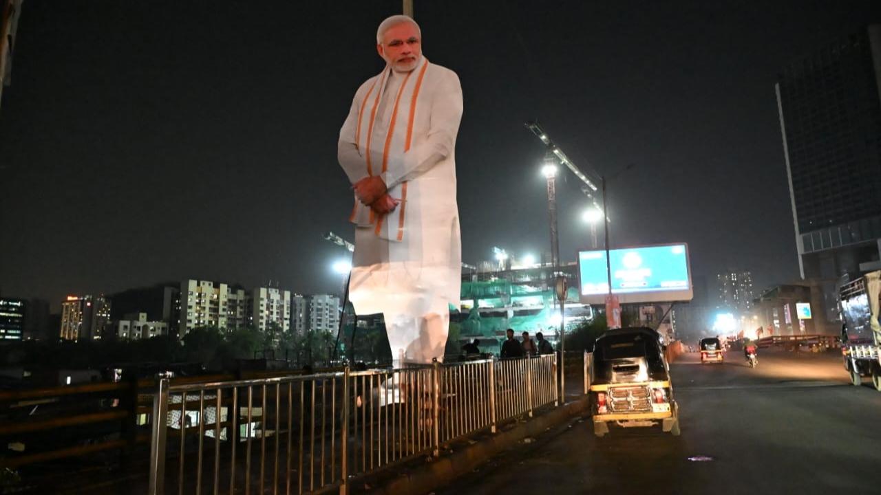 The roadshow will be conducted in Ghatkopar which falls in the Mumbai North East constituency on May 15