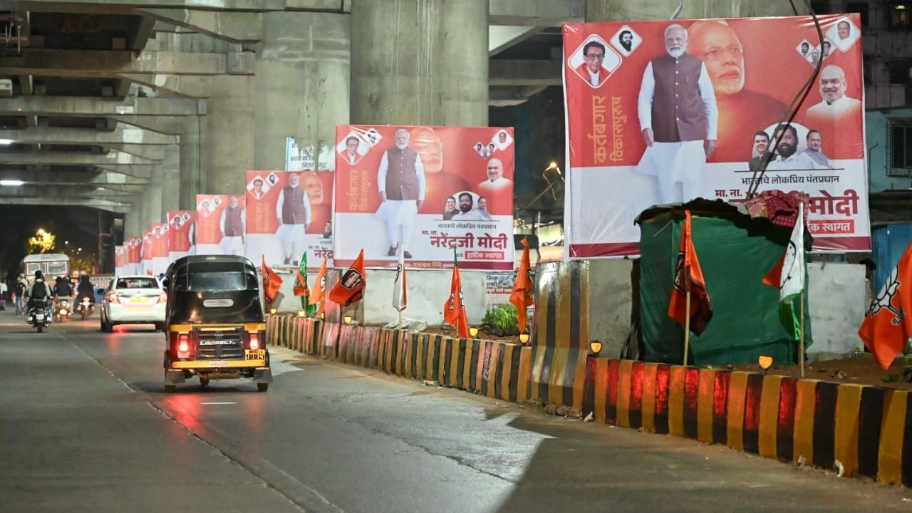 In a traffic notification, Mumbai Police said, on May 15, 2024, a roadshow has been organised at L.B.S Road in the jurisdiction of Ghatkopar Traffic Police Division in Mumbai and a large number of people will be participating in the roadshow