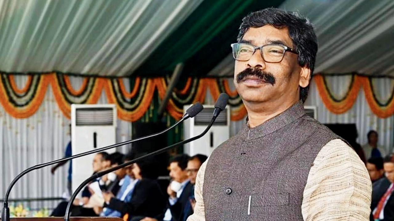 Hemant Soren. File pic/PTI