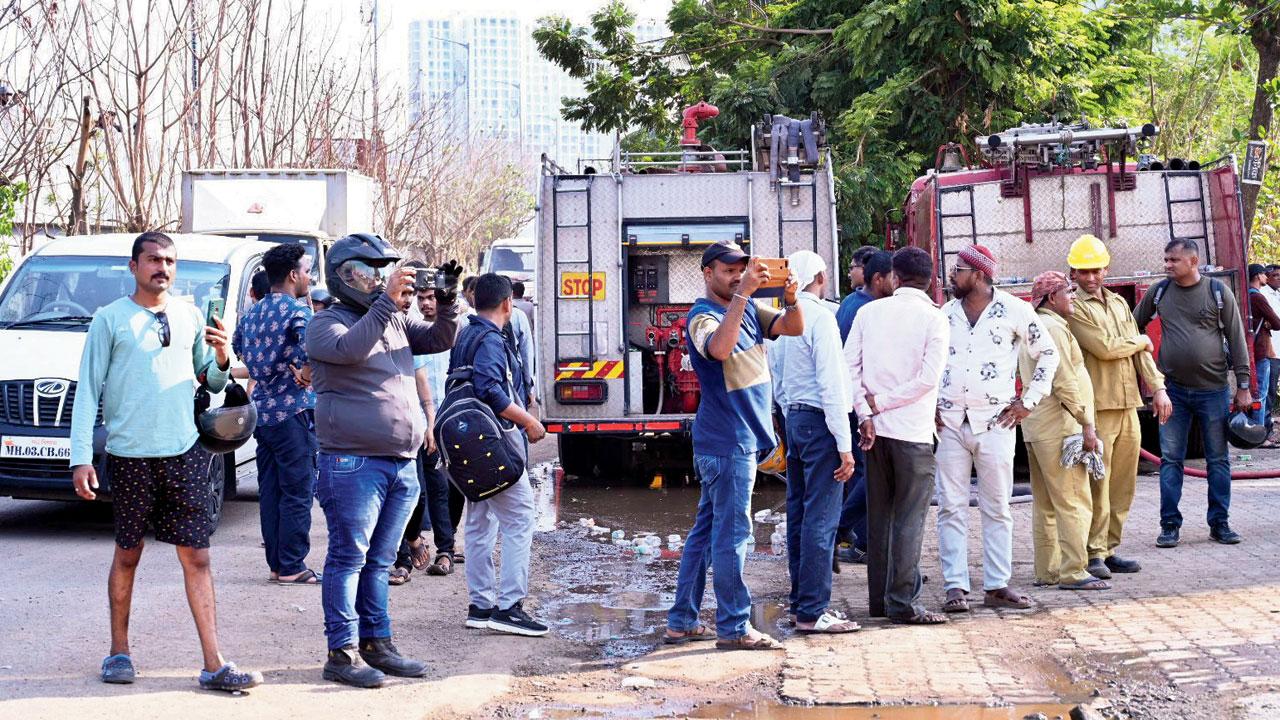 People are taking photos of the site is hindering rescue operations say authorities