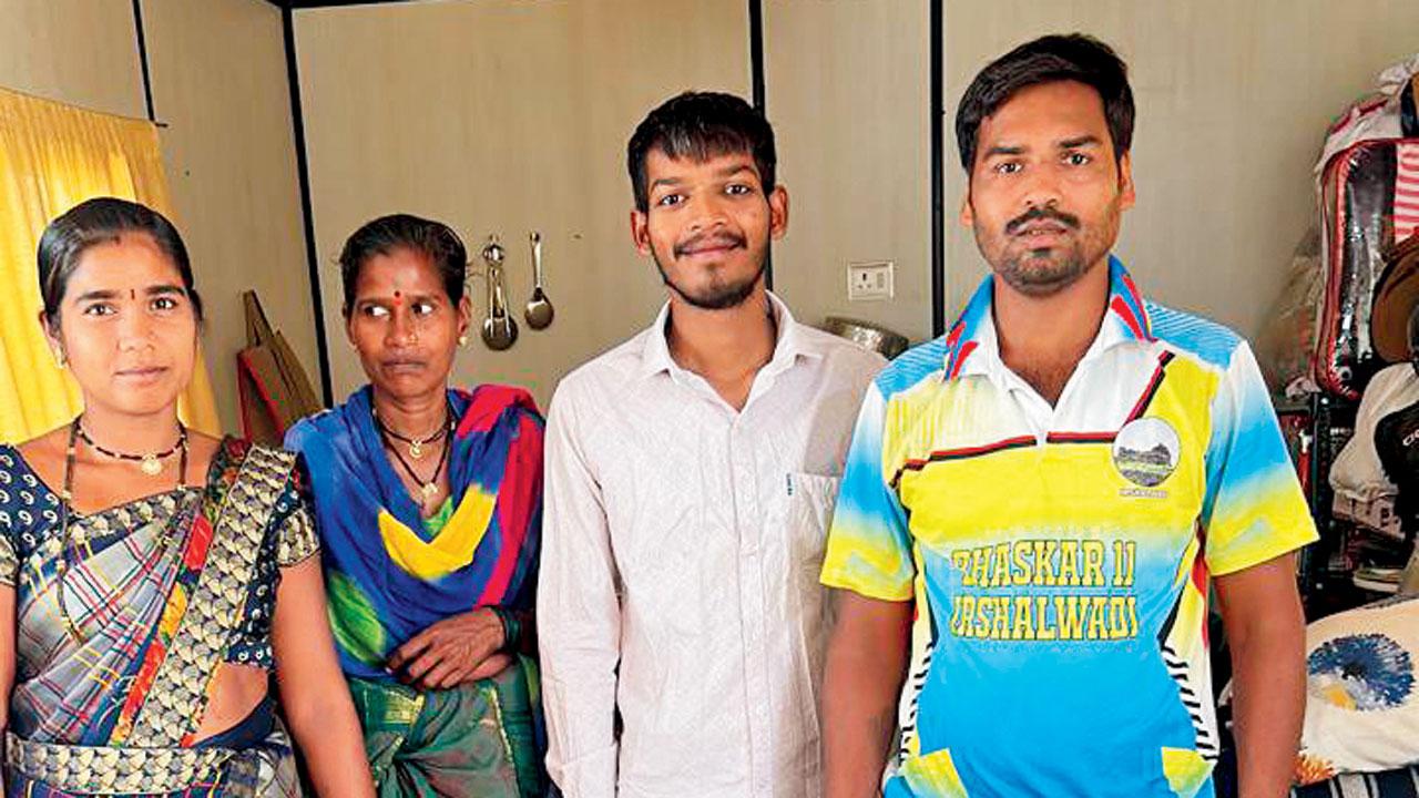 Maadhav and his family are amongst others who have not received their replacement voting cards after they lost the original beneath the debris after the landslide. Pics/Madhav Maruti Sutak