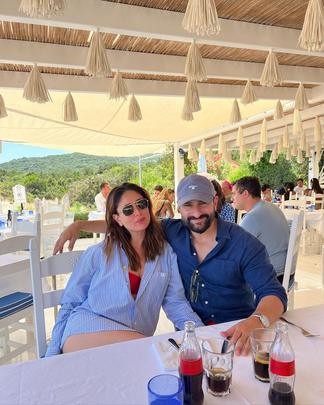 Such a cutie. Kareena Kapoor and Saif Ali Khan always wow us with their cute pictures. This one is from their summer getaway to Italy