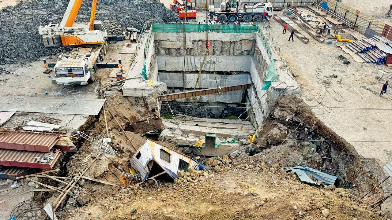 Vasai resident trapped in cave in at Ghodbunder, rescue operation in progress