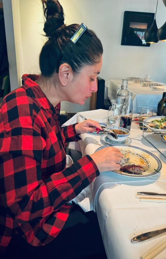 Kareena Kapoor is one foodie who doesn`t like to ditch her favourite food