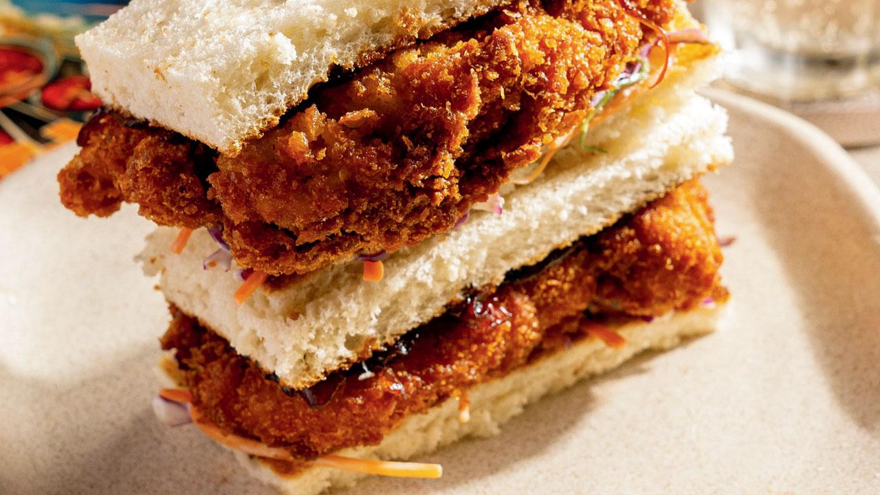 Katsu chicken sando