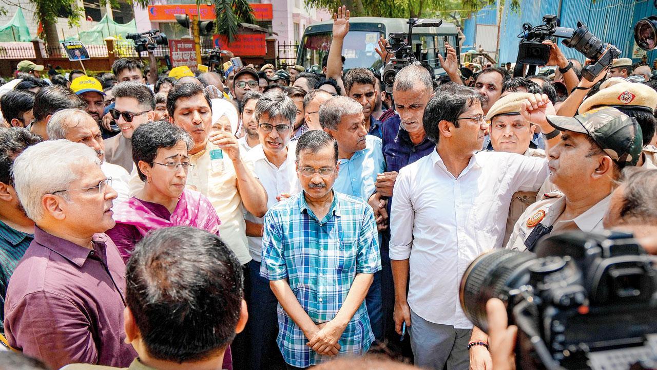BJP has launched Operation Jhaadu to crush us: Arvind Kejriwal