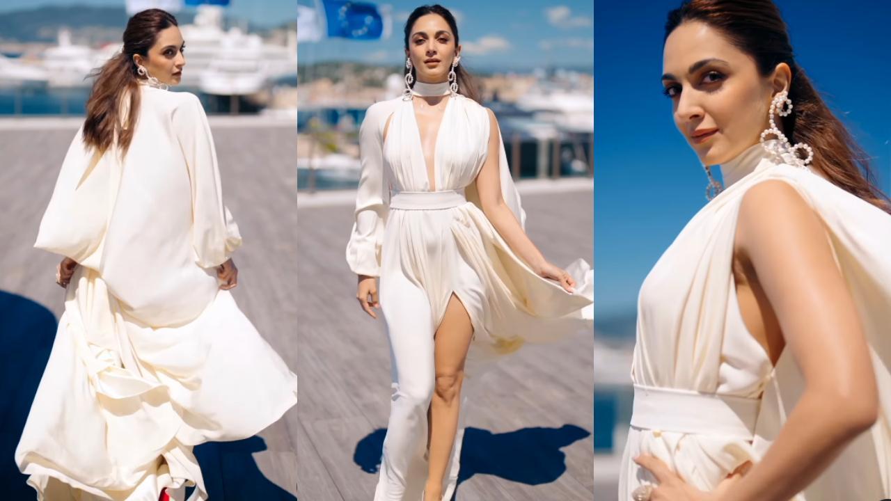 Kiara Advani makes her Cannes debut in a dreamy white ensemble - Check out!