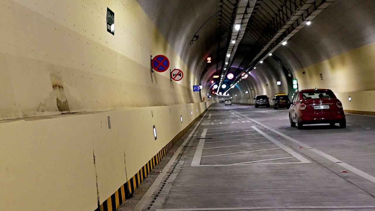 Leakages inside the tunnel have now been fixed by BMC. Pics/Kirti Surve Parade