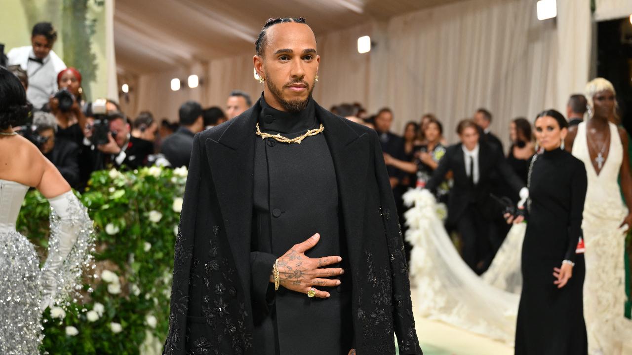 Among the most dapper on the night, British race car driver Lewis Hamilton arrived for the 2024 Met Gala at the Metropolitan Museum of Art dressed in an all-black ensemble. To us, he looked like a royal version of himself and easily one of the most stylish men on the red carpet.