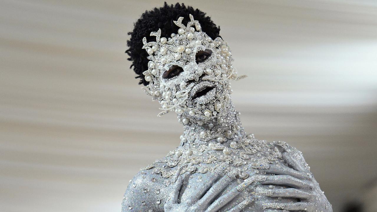 US rapper Lil Nas X arrives for the 2023 Met Gala at the Metropolitan Museum of Art on May 1 in New York. The Gala raises money for the Metropolitan Museum of Art's Costume Institute. The Gala's 2023 theme was 'Karl Lagerfeld: A Line of Beauty' and Nas didn't disappoint with his larger-than-life costume.