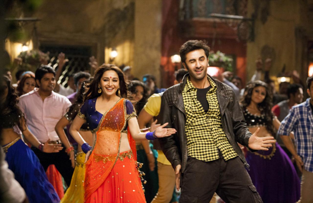 Ghagra- Yeh Jawaani Hai Deewani
Madhuri's performance in 'Ghagra' showcases her mesmerizing dance moves and infectious energy, perfectly complementing the song's vibrant rhythm. With graceful yet dynamic choreography, she captivates the audience, embodying the essence of joy and celebration