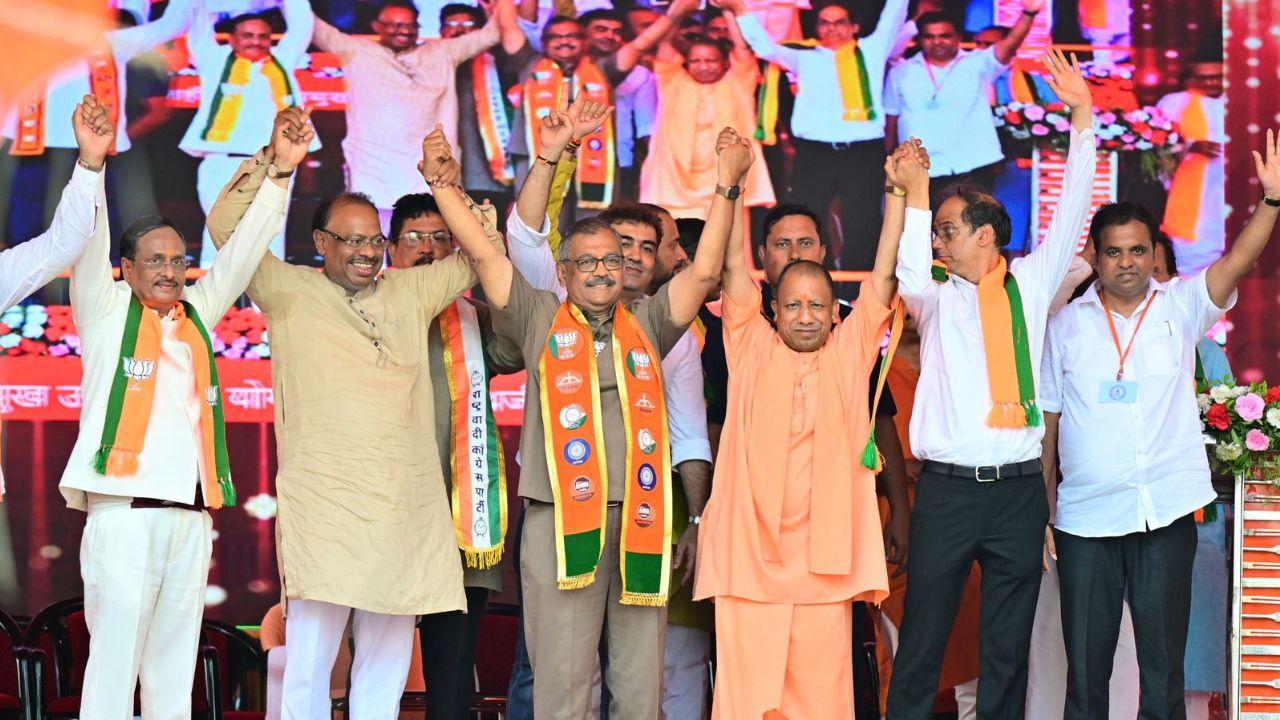 Adityanath criticised the Congress for being opposed to the construction of the Ram temple in Ayodhya. He suggested that if Congress is so against the temple, they should consider building one in Italy or dedicate it to Bajrangbali (Lord Hanuman).