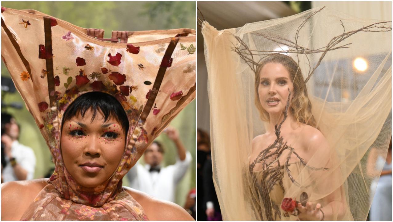 This year many like Lizzo and Lana Del Rey pull off some stunning and dramatic looks once again with the theme that explored the sleeping beauties theme. Photos Courtesy: AFP