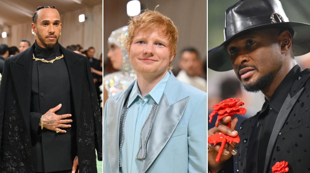 The Met Gala 2024 saw the likes of Ed Sheeran, Lewis Hamilton, Usher walk the red carpet but none that impressed fans. Photos Courtesy: AFP