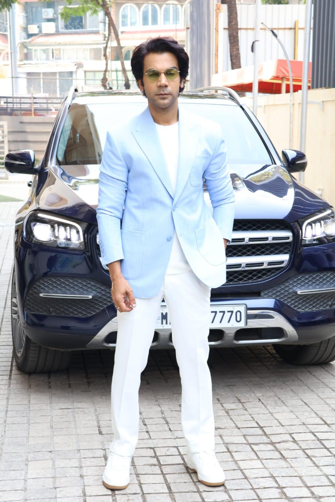 Rajkummar Rao, who was also present at the event, wore a smart suit