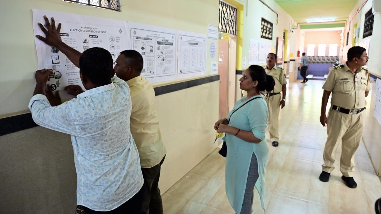 The Mumbai Police will depute nearly 30,000 security personnel to ensure smooth voting in the city, officials said on Saturday