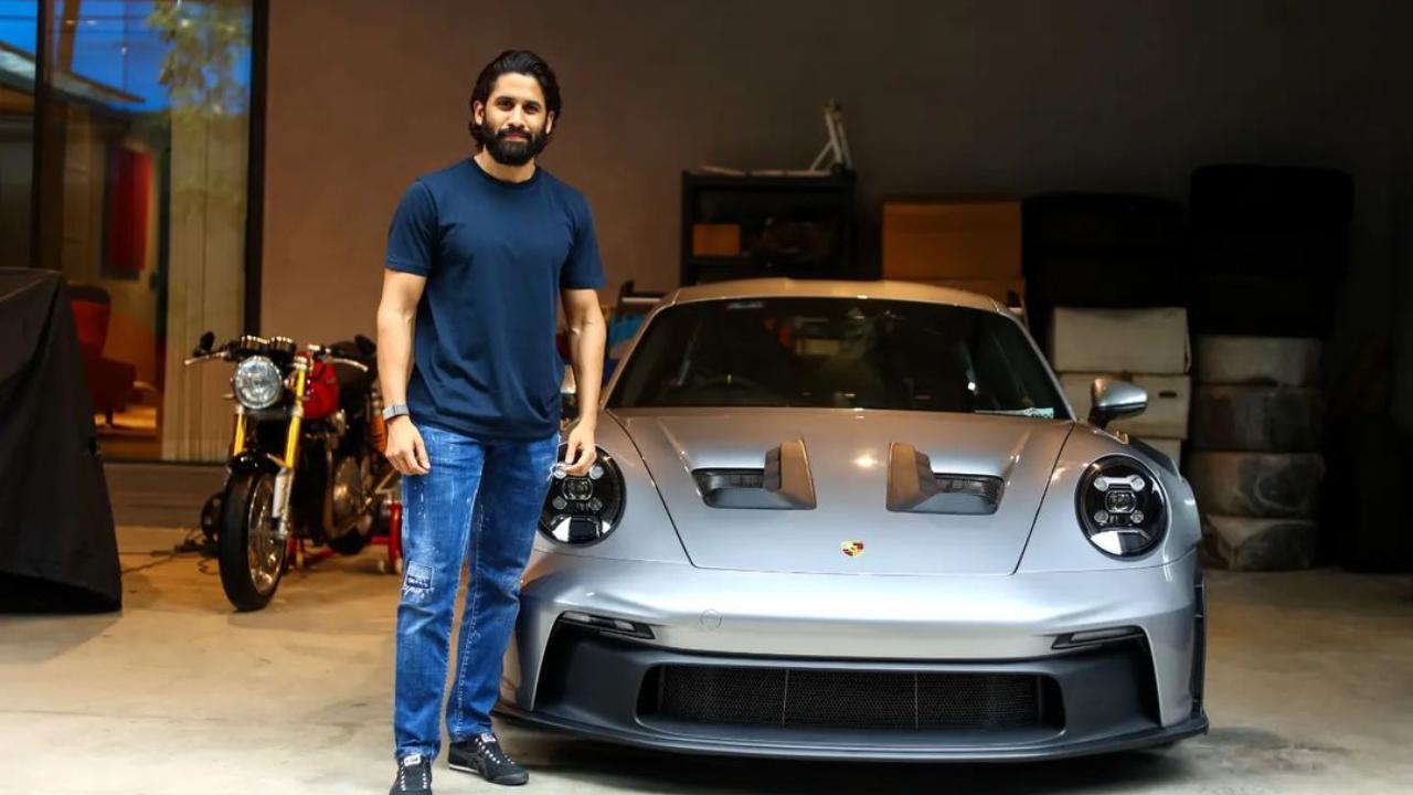 Naga Chaitanya adds a swanky Porsche 911 GT3 RS worth Rs 3.51 crore to his luxury car collection
